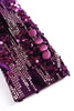 Load image into Gallery viewer, Sparkly Purple Shawl Lapel Sequins Prom Blazer