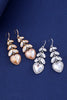 Load image into Gallery viewer, Gold Shiny Vintage Party Wedding Earring