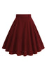 Load image into Gallery viewer, Black Button Front A Line Casual Midi Skirt