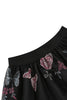 Load image into Gallery viewer, Apricot High Waist Print Chiffon Floral Loose Midi A Line Skirt