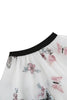 Load image into Gallery viewer, Apricot High Waist Print Chiffon Floral Loose Midi A Line Skirt