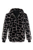 Load image into Gallery viewer, Leopard Faux Fur Zip-Up Hoodie Men&#39;s Coat