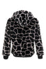 Load image into Gallery viewer, Leopard Faux Fur Zip-Up Hoodie Men&#39;s Coat