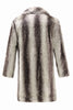 Load image into Gallery viewer, Coffee Men&#39;s Winter Faux Fur Coat Mid-Length Single-Breasted