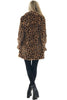 Load image into Gallery viewer, Yellow Leopard Print Women&#39;s Fur Coat