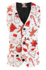 Load image into Gallery viewer, White Printed 3-Piece Christmas Men Suit