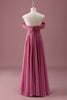 Load image into Gallery viewer, Desert Rose Off the Shoulder Chiffon A Line Junior Bridesmaid Dress