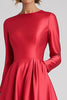 Load image into Gallery viewer, Chic Coral A Line long Sleeve  Mother Of Bride Dress