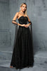 Load image into Gallery viewer, Sparkly Off the Shoulder Maxi Tulle Prom Dress