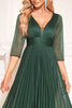 Load image into Gallery viewer, Pine A Line V Neck Long Mother Of The Bride Dresse with Sequin