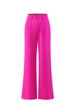 Fuchsia 2 Piece Long Sleeves Work Suits with Pockets
