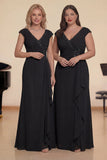 Mermaid Steel Grey Pleated Chiffon Choir Dress with Beading