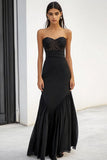 Black Sweetheart Long Formal Dress