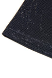 Sparkly Black 2-Piece Women Suits