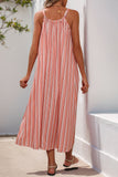 Blush A Line Spaghetti Strapless Summer Dress