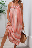 Blush A Line Spaghetti Strapless Summer Dress