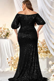 Sparkly Champagne Long Mother of the Bride Dress