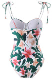 Floral One Piece Printed Beach Swimwear