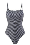 Royal Blue One Piece Sleeveless Beach Swimwear