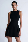 Bodycon Round Neck Little Black Dress
