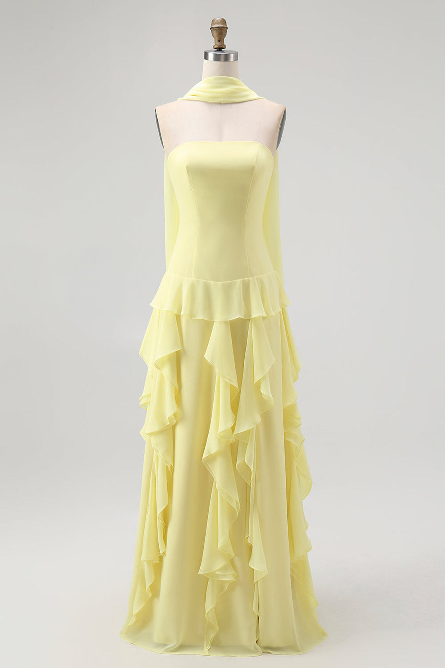 Yellow Bridesmaid Dresses UK | Pale, Lemon & Mustard Yellow Bridesmaid Gowns   ZAPAKA UK