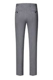 3 Piece Slim Fit Notched Lapel Men's Grey Suits
