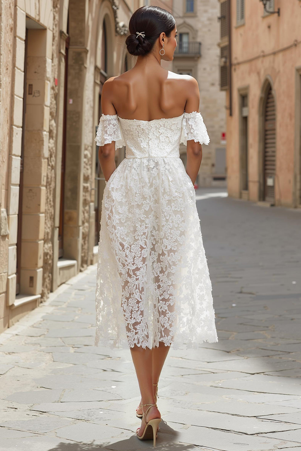 midi wedding dress uk Marcia Midi Dress | Bridal Dresses