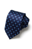 Men's Formal Navy Micro-Pattern Tie