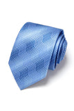 Men's Formal Navy Micro-Pattern Tie