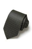Men's Formal Navy Micro-Pattern Tie