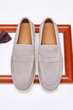 Black Slip-on Men's Casual Shoes
