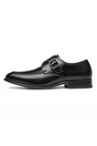 Brown Leather Slip-On Men's Wedding Shoes