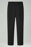 Navy Men's Suits Straight Leg Pants