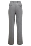 Grey Striped Peak Lapel 2 Piece Men's Suits