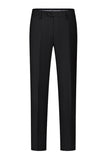 2-piece Black Peaked Lapel Double Breasted Men's Suits