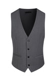 3 Piece Blue Peak Lapel One Button Men's Prom Suits