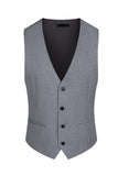 3 Piece Blue Peak Lapel One Button Men's Prom Suits