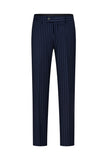 3 Piece Blue Peak Lapel One Button Men's Prom Suits