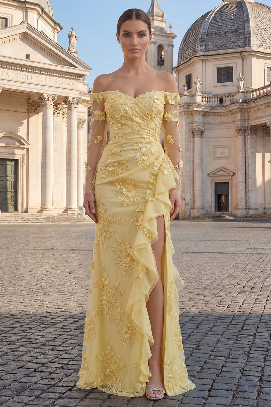 Yellow Prom Dresses  ZAPAKA UK