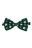Army Green Printed Bow Ties Formal Tuxedo Bowtie