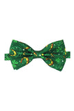 Army Green Printed Bow Ties Formal Tuxedo Bowtie