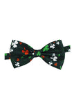 Army Green Printed Bow Ties Formal Tuxedo Bowtie