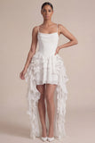 Pink Corset A Line Tiered Ruffle Mini Dress