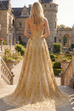 Sparkly Golden Sweetheart Corset Bodycon Beaded Short Prom Dress with Ruffles