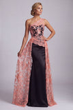 One Shoulder Black Lace Mermaid Long Mother Of the Bride Dress with Cape