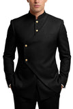 Coffee 2 Piece Single Breasted Men's Prom Suits