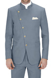 Royal Blue Slim Fit Single Breasted 2 Piece Men's Prom Suits