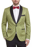 2 Piece Royal Blue Shawl Lapel One Button Men's Suits