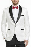 2 Piece Royal Blue Shawl Lapel One Button Men's Suits
