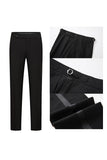 Sparkly Shawl Lapel 2 Piece Black One Button Men's Prom Suits with Beading